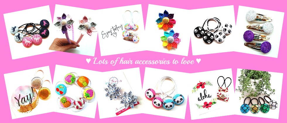 Lots of hair accessories to love banner