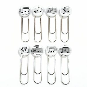 Music Note Bookmarks