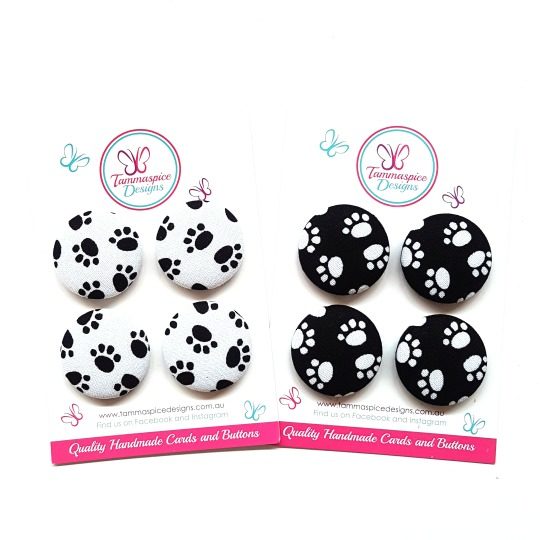 28mm Paws Magnets